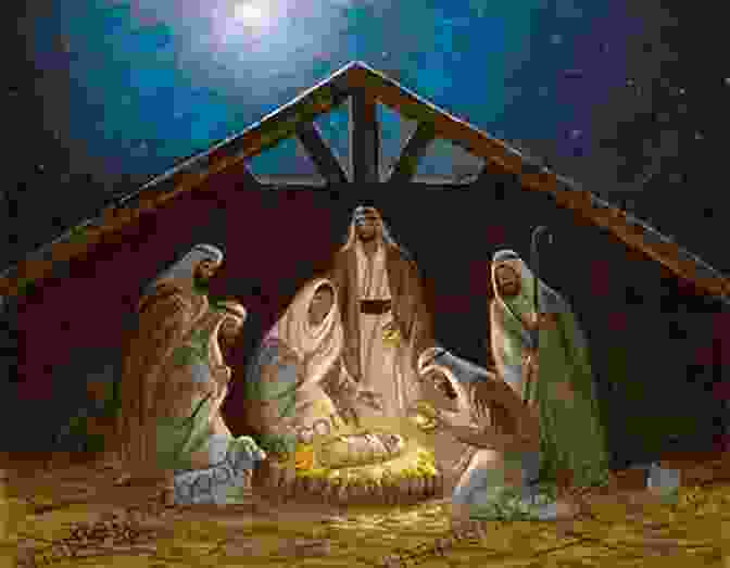 A Captivating Depiction Of The Birth Of Jesus In The Manger The Beginner S Bible The Very First Christmas