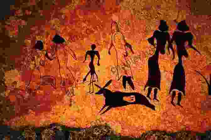A Cave Painting Depicting A Person Wearing Animal Skins And Woven Fabrics Worn: A People S History Of Clothing