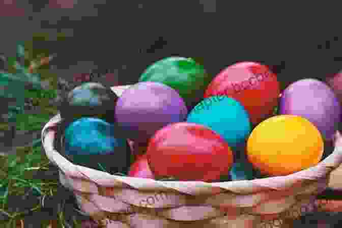 A Colorful Basket Filled With Easter Eggs The Great Easter Egg Robbery: Easter Picture For Preschoolers And Toddlers