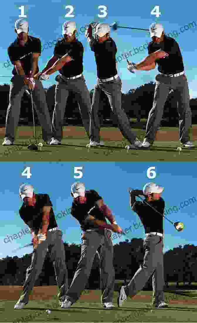 A Golfer Executing A Perfect Golf Swing On Learning Golf: A Valuable Guide To Better Golf