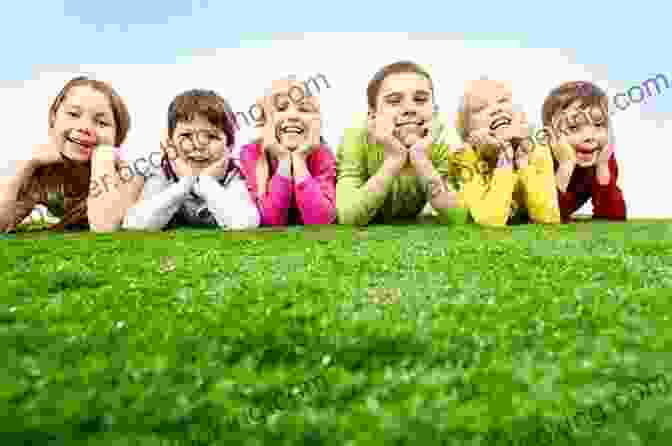 A Group Of Smiling Children Play Harmoniously In A Tranquil Garden A Second Chance At Eden
