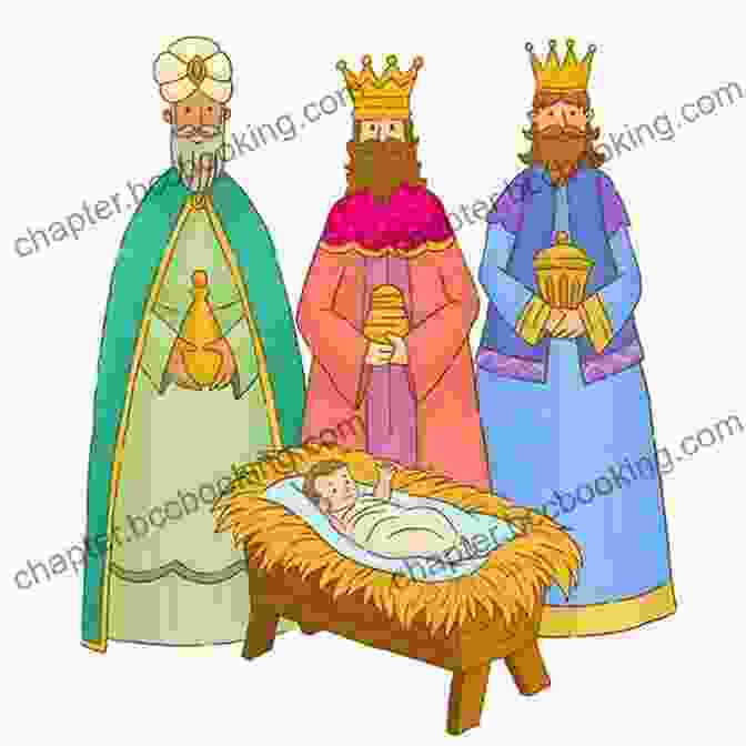 A Heartwarming Illustration Of The Wise Men Arriving With Gifts The Beginner S Bible The Very First Christmas