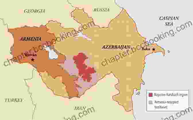 A Map Depicting The Intricate Geopolitical Situation In The Nagorno Karabakh Region, Highlighting The Territorial Disputes Between Armenia And Azerbaijan. An Atlas Of Countries That Don T Exist: A Compendium Of Fifty Unrecognized And Largely Unnoticed States