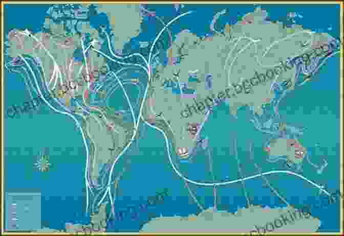A Map Of The World Showing The Migration Routes Of Various Bird Species. A World On The Wing: The Global Odyssey Of Migratory Birds