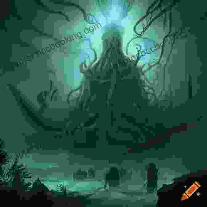 A Monstrous Depiction Of Cthulhu Emerging From The Depths Of The Ocean Cthulhu And How I Found Livingstone (Annotated)