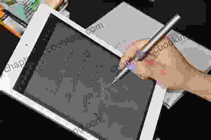 A Person Using A Digital Pen To Write On A Tablet Electronic Shorthand: An Easy To Learn Method Of Rapid Digital Note Taking (The Digital Notetaking Series)