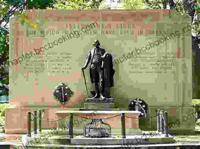 A Photograph Of A Memorial Dedicated To The American Revolution One Dead Spy (Nathan Hale S Hazardous Tales #1): A Revolutionary War Tale