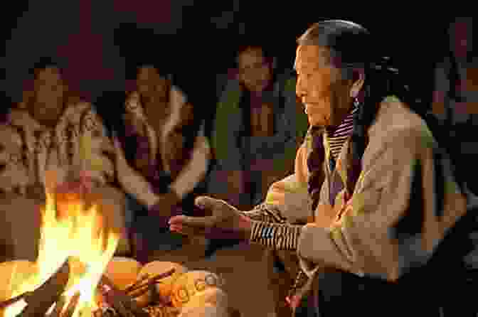A Sioux Elder Sharing Stories With Children Indian Boyhood: The True Story Of A Sioux Upbringing