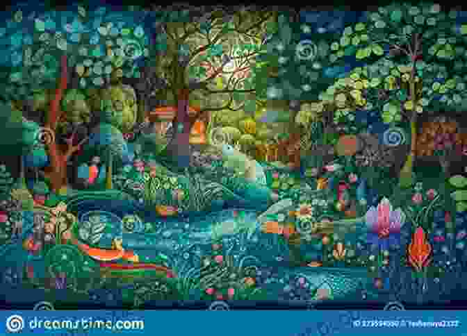 A Surreal Fairy World Illustration Filled With Vibrant Colors And Enchanting Creatures Drawing Fairies Peter Gray