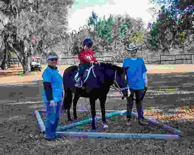 A Therapist Leading A Young Boy And His Horse Through An Obstacle Course During Therapeutic Riding Session Special Needs Special Horses: A Guide To The Benefits Of Therapeutic Riding (Practical Guide 4)