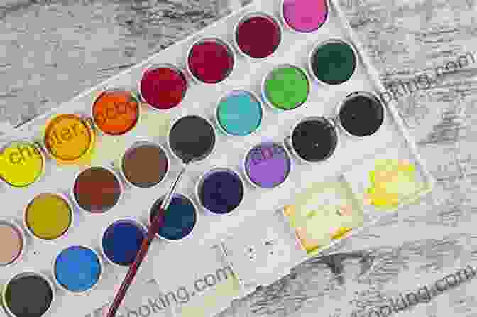 A Vibrant Array Of Watercolour Paints In A Palette 600 Watercolour Mixes Richard J Powell