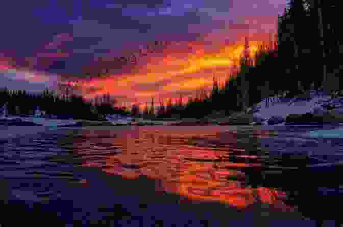 A Vibrant Sunset Casting A Warm Glow Over A Mountain Lake, With Silhouettes Of Trees And Mountains In The Background What To Do In Shawna Sharee