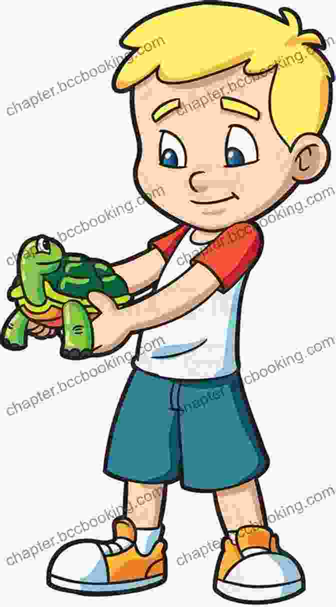 A Young Boy And His Pet Turtle TURTLE TREASURE: The Turtle That Followed Me Home