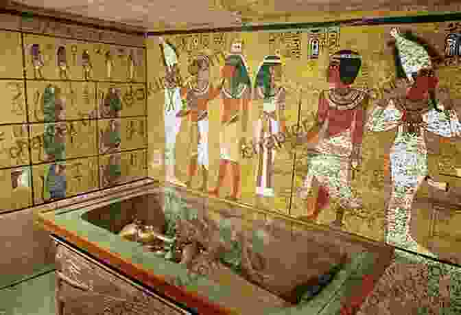 An Ancient Egyptian Pharaoh's Tomb, Adorned With Intricate Hieroglyphics And Vibrant Colors. Ancient Egypt (Blast Back ) Pedro Urvi