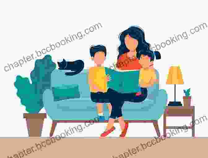 An Illustration Of A Family Reading The Book The Legend Of Peter Cottontail: A Holiday Fairy Tale About The Easter Bunny For Children Of All Ages