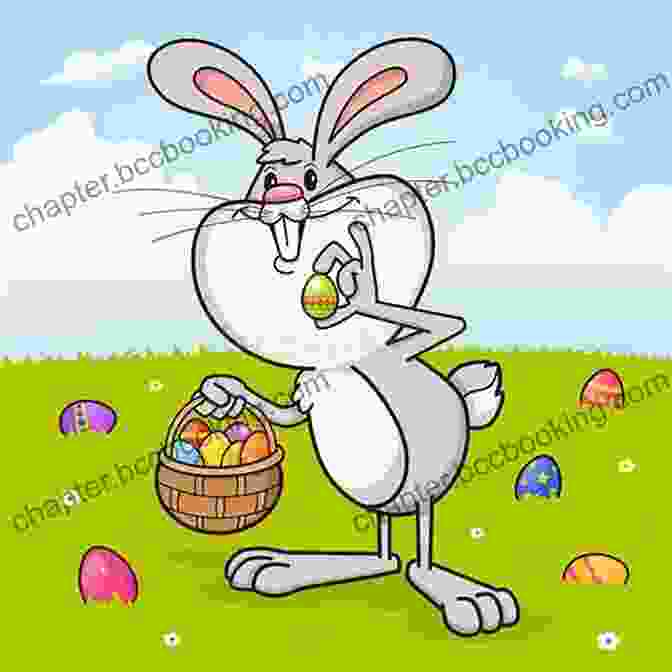 An Illustration Of The Easter Bunny Delivering Eggs On Easter Night The Legend Of Peter Cottontail: A Holiday Fairy Tale About The Easter Bunny For Children Of All Ages