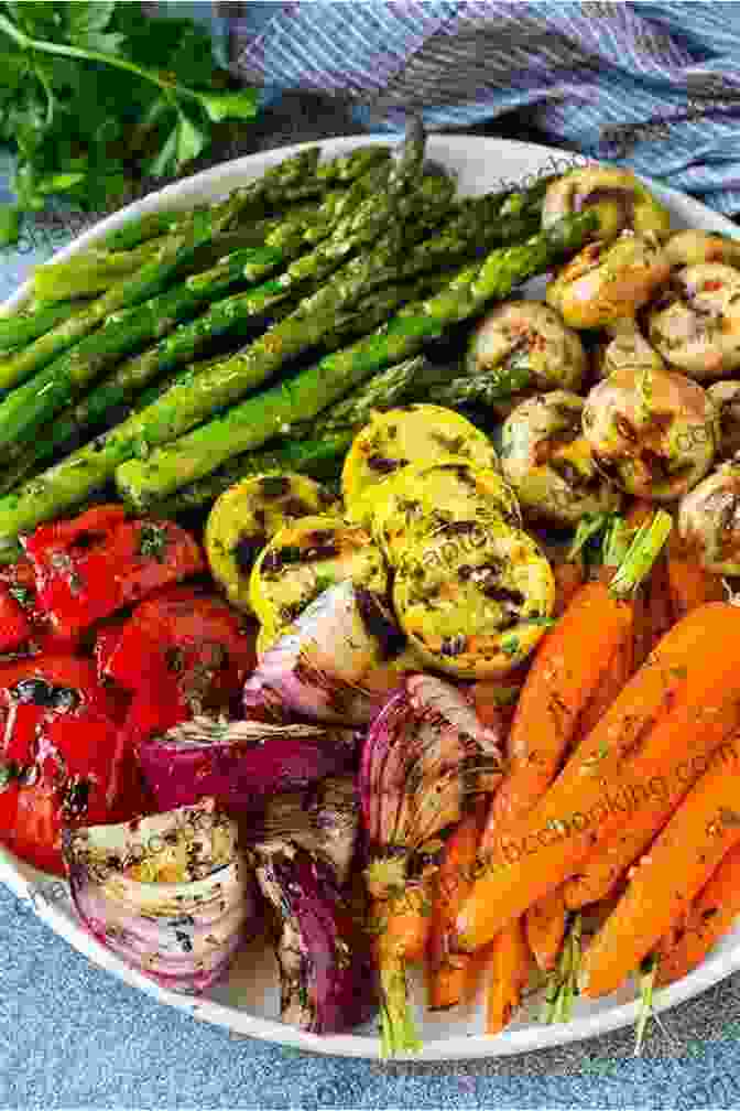 Assortment Of Grilled Vegetables Seasoned With Herbs And Spices 365 Ultimate Argentinian Beef Recipes: Let S Get Started With The Best Argentinian Beef Cookbook