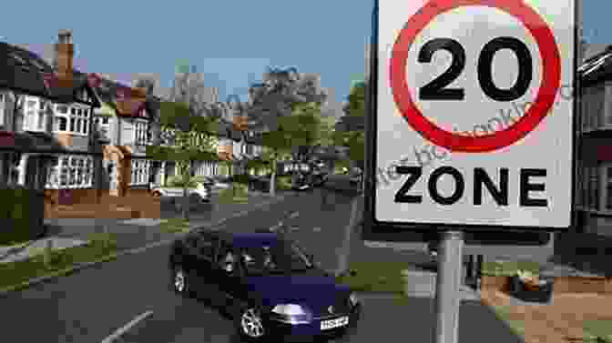 Before And After Images Of A Street With And Without 20mph Limits, Showing Increased Pedestrian Activity And Safety Features. 20mph: Analysing The Effectiveness And Social Impact Of 20mph Limits (Live Within Reason 25)