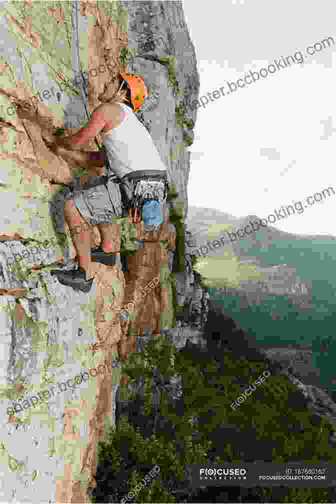 Climber Scaling A Towering Rock Face The Mountain Path: A Climber S Journey Through Life And Death