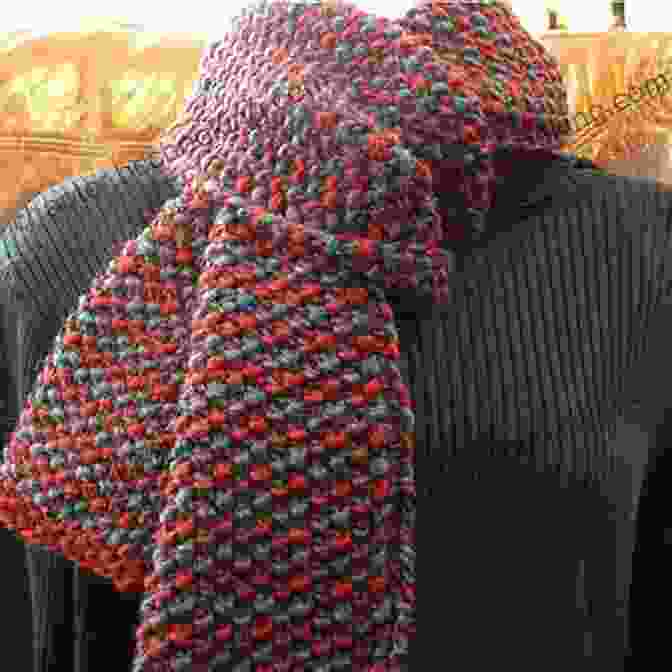 Close Up Of A Colorful Knitted Scarf Hooked: How Crafting Saved My Life