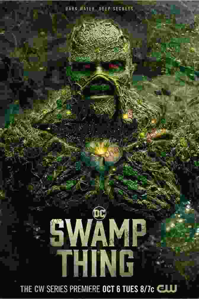 Cover Art Of Swamp Thing Six, Featuring A Close Up Of Swamp Thing's Face, With Vines And Vegetation Growing From His Body. Saga Of The Swamp Thing: Six