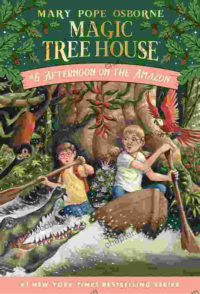 Cover Of The Nonfiction Companion To Magic Tree House, Featuring Jack And Annie Exploring A Rainforest Dinosaurs: A Nonfiction Companion To Magic Tree House #1: Dinosaurs Before Dark (Magic Tree House: Fact Trekker)
