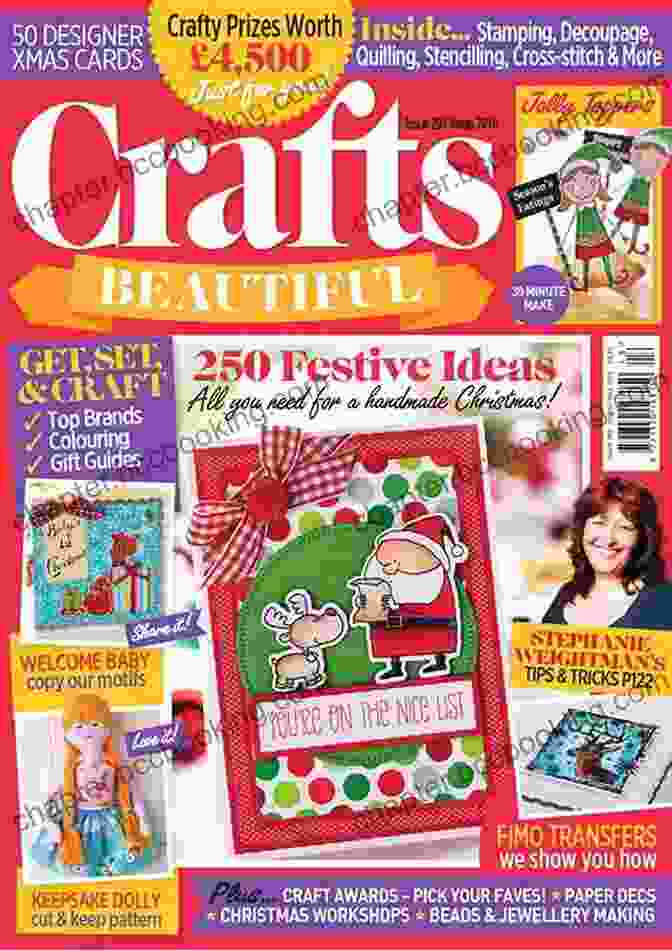 Crafts Beautiful Christmas Special Book Cover Featuring Stunning Christmas Crafts Crafts Beautiful : Christmas Special Peter Mark Adams