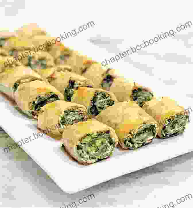 Crispy And Flaky Filo Pastry Rolls Filled With Spinach, Feta Cheese, And Aromatic Herbs. The Super Easy Baking Cookbook For Two People: +50 Baking Recipes For Sweet And Savory Treats