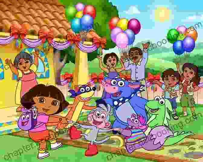 Dora And Her Friends Marching In A Festive Christmas Parade Dora S Christmas Parade (Dora The Explorer)