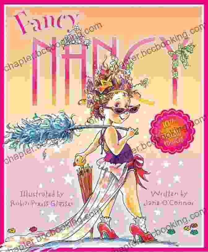 Fancy Nancy Book Cover Featuring Nancy In A Pink Dress And Pearls Disney Junior Fancy Nancy: Nancy And The Mermaid Ballet