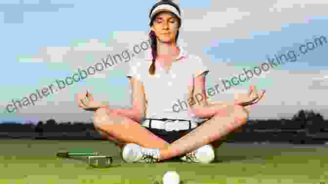 Golfer Meditating On The Course Peace And Par Enjoying Golf In The Now