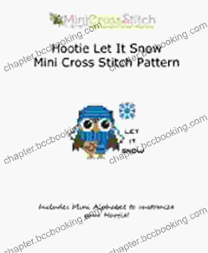 Hootie Let It Snow Mini Cross Stitch Pattern