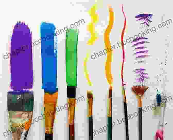 Image Demonstrating Different Brush Strokes And Techniques STONE PAINTING FOR BEGINNERS: Beginners Guide To Stone Painting Tips To Painting FAQs Color Palette For Stones