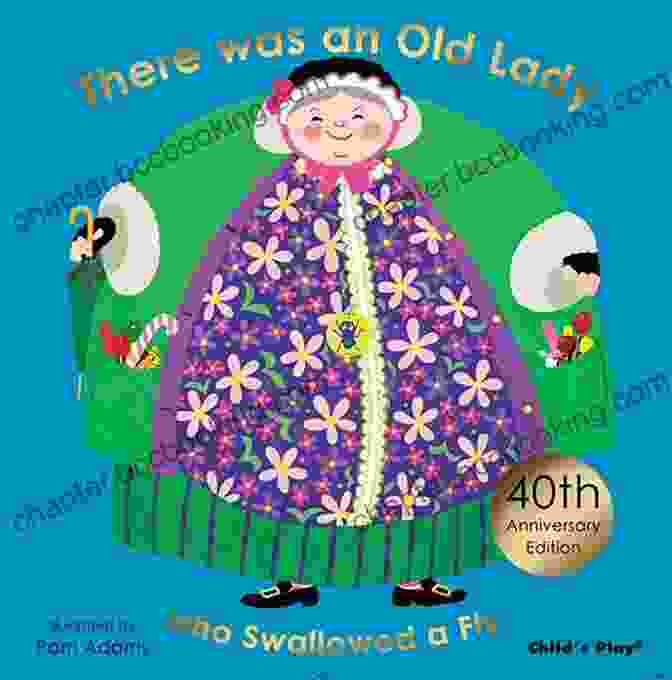 Image Of The 'There Was An Old Lady Who Swallowed A Fly' Book With Holes In The Pages There Was An Old Lady Who Swallowed A Fly (Classic With Holes) (Books With Holes (Paperback))