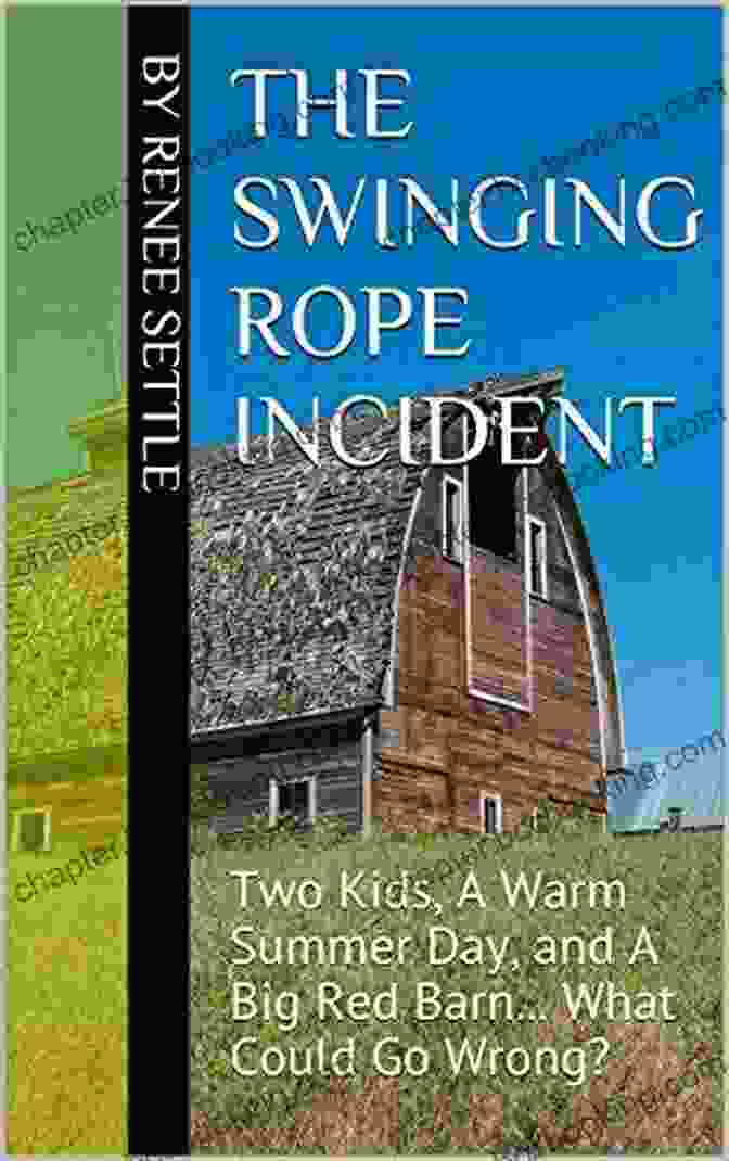 Intriguing Cover Of 'The Swinging Rope Incident' By J.W. Anderson, Featuring A Silhouette Of A Lone Figure On A Swing The Swinging Rope Incident (Life On Mesquite Lane Other Stories 1)