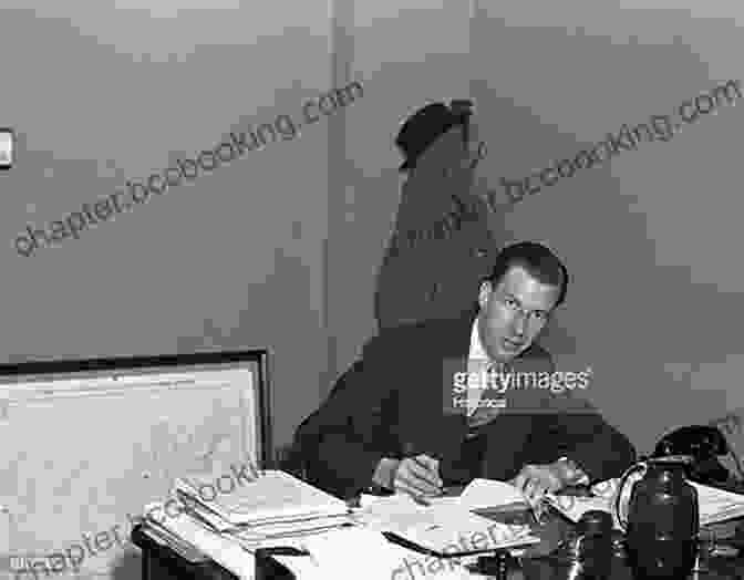 John Kenneth Galbraith Sitting At His Desk, Writing A Letter The Selected Letters Of John Kenneth Galbraith