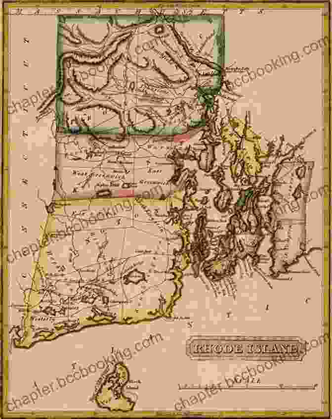 Map Of The Rhode Island Colony Exploring The Rhode Island Colony (Exploring The 13 Colonies)