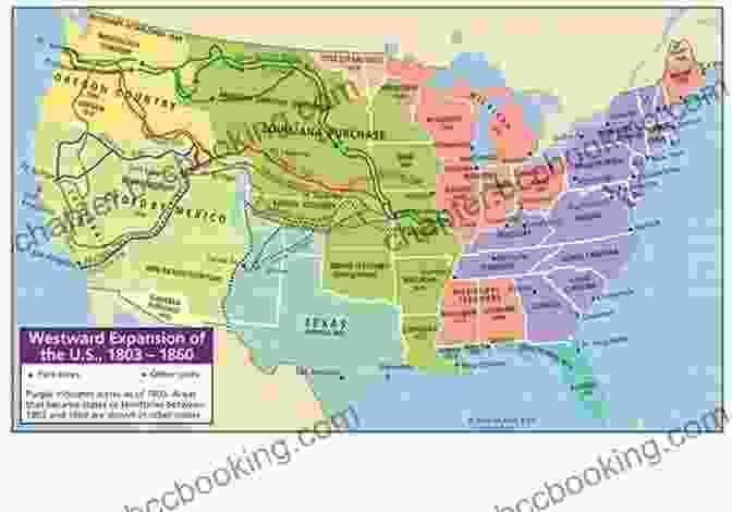 Map Of The United States Showing Routes Of Westward Expansion The Split History Of Westward Expansion In The United States (Perspectives Flip Books)