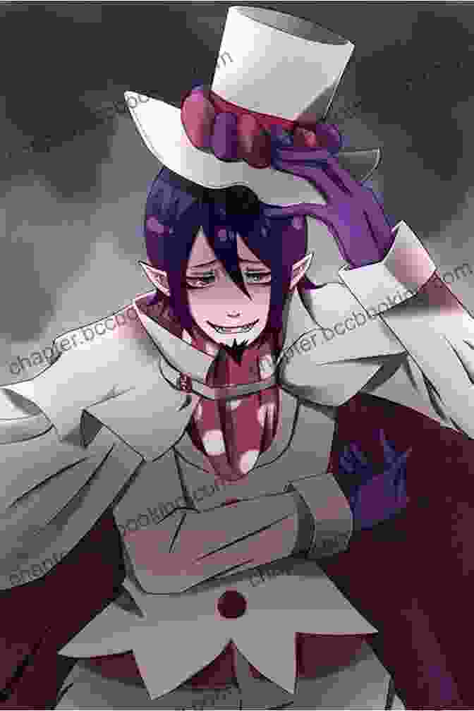 Mephisto Pheles, A Purple Haired Demon With A Top Hat And A Mischievous Smile Blue Exorcist Vol 12 Michele Welton