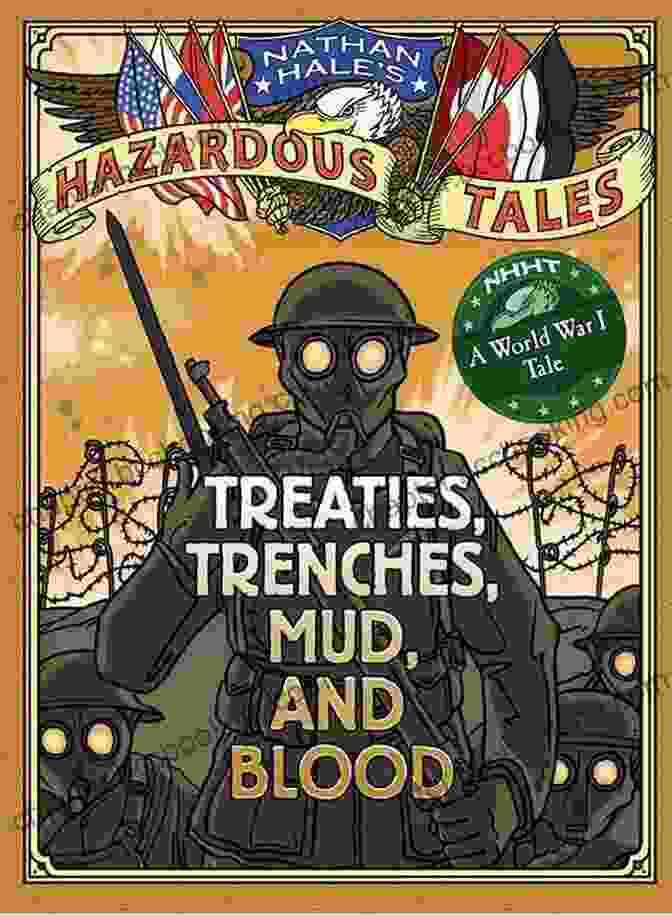 Nathan Hale's Hazardous Tales Book Cover Featuring Nathan Hale In A Spy's Disguise Alamo All Stars (Nathan Hale S Hazardous Tales #6): A Texas Tale