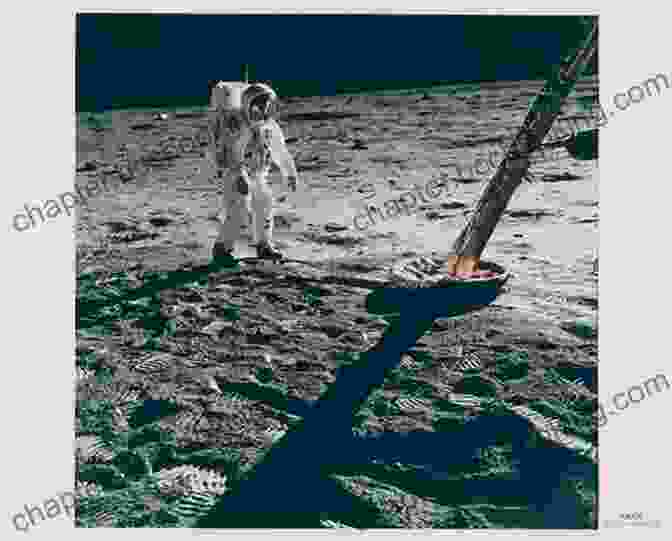 Neil Armstrong And Buzz Aldrin Performing Experiments On The Moon Men On The Moon The Editors Of Blue Shoe Press