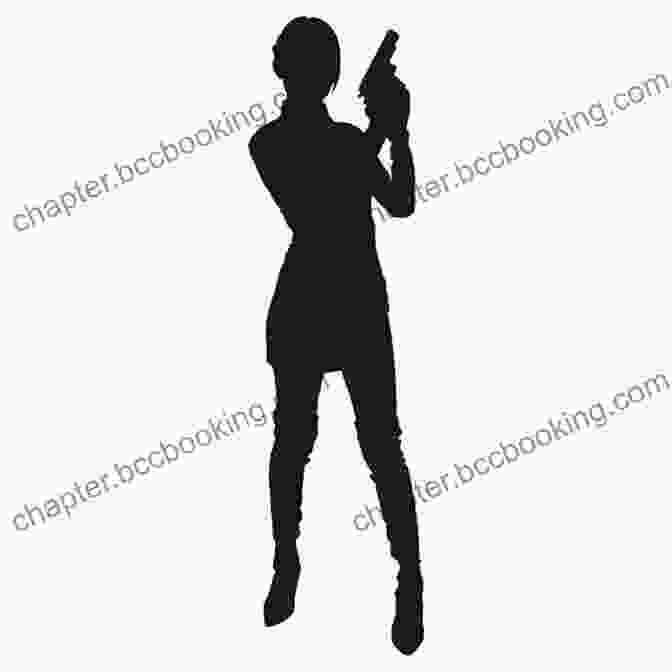 Past Dead: The Extractor Book Cover, Featuring A Silhouette Of A Woman Holding A Gun In A Dark Room Past Dead (The Extractor 2)