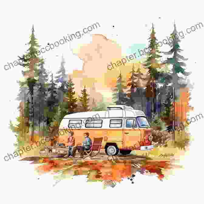 Pete Buckley's Campervan Parked In A Picturesque Meadow 31 Days In A Campervan Pete Buckley