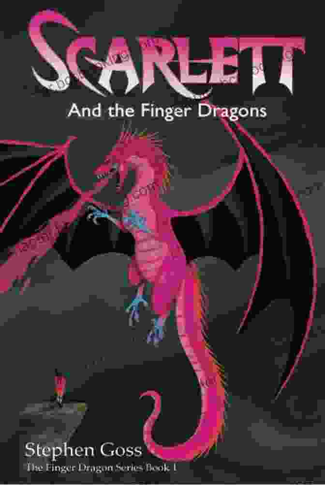 Scarlett And The Finger Dragons Book Cover Featuring A Girl With Colorful Finger Dragons On Her Hands Scarlett And The Finger Dragons (The Finger Dragon 1)
