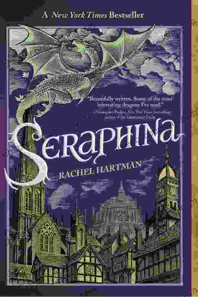 Seraphina Book Cover, Featuring A Young Woman With Dragon Wings Seraphina Rachel Hartman