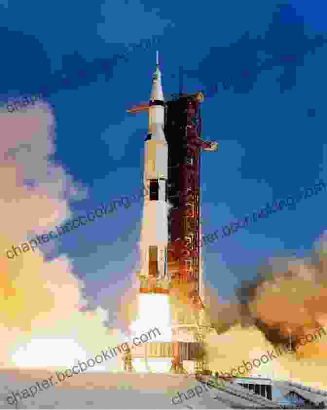 The Apollo 11 Saturn V Rocket Launching From Kennedy Space Center Men On The Moon The Editors Of Blue Shoe Press