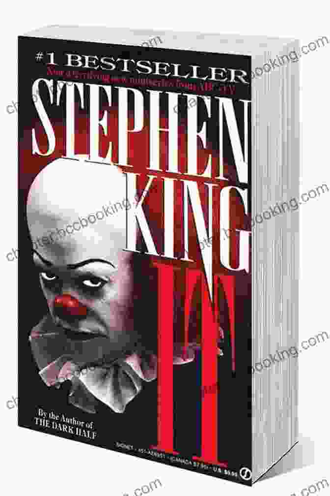 The Iconic Cover Of Stephen King's Novel, 'It', Featuring Pennywise The Clown Lurking In The Shadows It: A Novel Stephen King