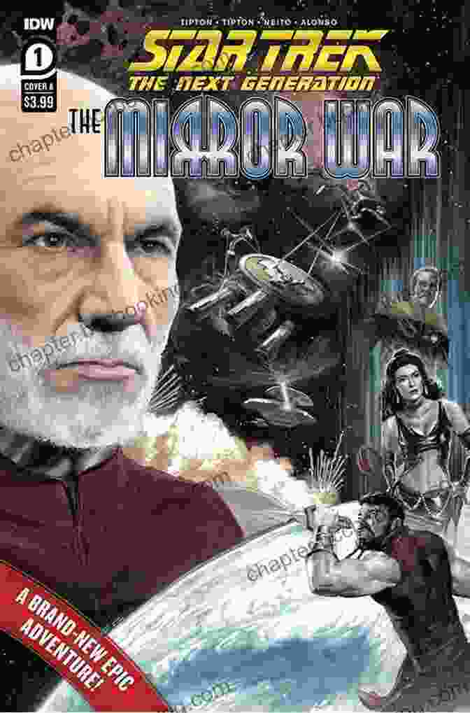 The Mirror War Of Star Trek: Captain Picard And Mirror Spock In A Confrontation Star Trek: The Mirror War #6 (of 8) (Star Trek: The Mirror War (2024 ))
