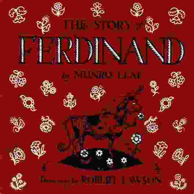 The Story Of Ferdinand Picture Puffins Book Cover Featuring A Peaceful Ferdinand Sitting Beneath A Flower Filled Tree The Story Of Ferdinand (Picture Puffins)