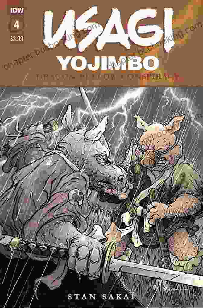 Usagi Yojimbo Vol. 5: The Dragon Bellow Conspiracy Book Cover Usagi Yojimbo Vol 4: The Dragon Bellow Conspiracy